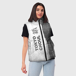 Женский жилет Tokyo Ghoul - white gradient по-вертикали, цвет: 3D-черный — фото 2