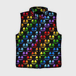 Женский жилет Marshmello pattern neon