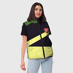 Женский жилет Arsenal geometry, цвет: 3D-красный — фото 2