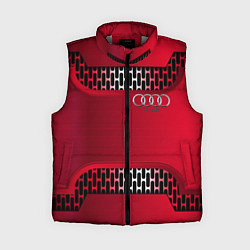 Женский жилет Audi metal steel, цвет: 3D-светло-серый