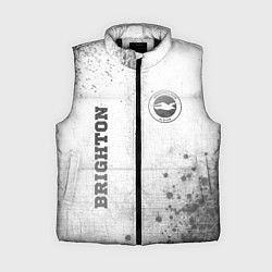Женский жилет Brighton - white gradient вертикально, цвет: 3D-черный