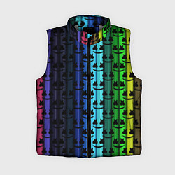 Женский жилет Marshmello gradient, цвет: 3D-светло-серый