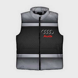 Женский жилет Audi metal texture