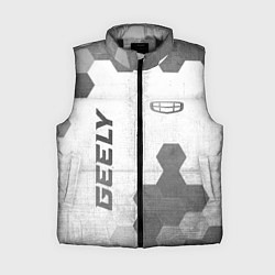 Женский жилет Geely - white gradient вертикально, цвет: 3D-черный
