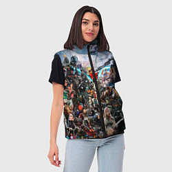 Женский жилет Коллекция мастера игры, цвет: 3D-черный — фото 2