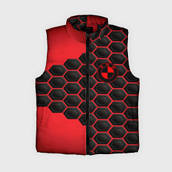 Женский жилет BMW abstract auto, цвет: 3D-черный