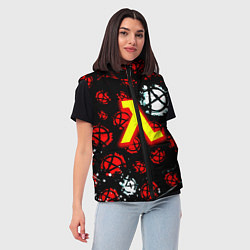 Женский жилет Half life anarhy, цвет: 3D-светло-серый — фото 2