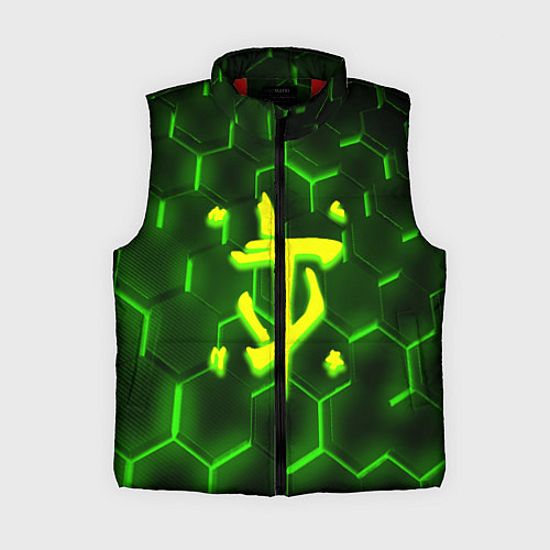 Женский жилет Doom кислотная броня / 3D-Красный – фото 1