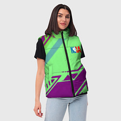 Женский жилет NBA geometry sport, цвет: 3D-черный — фото 2
