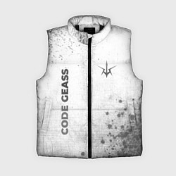 Женский жилет Code Geass - white gradient вертикально