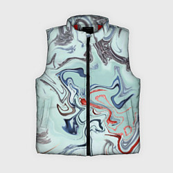 Женский жилет Crazy waves, цвет: 3D-красный
