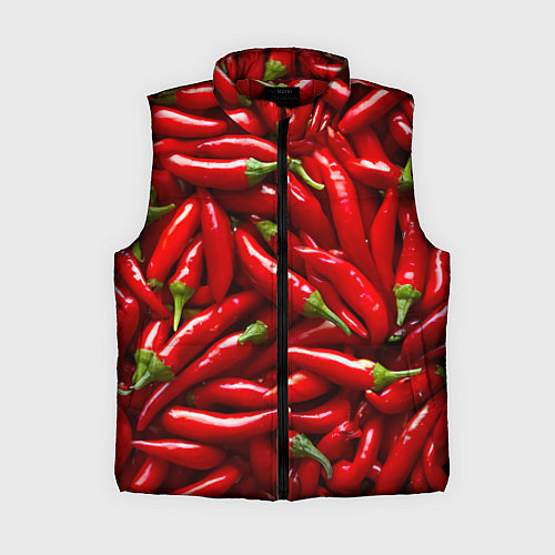 Женский жилет Красный перец / 3D-Красный – фото 1