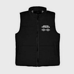 Женский жилет Arctic Monkeys - classic black color, цвет: 3D-светло-серый