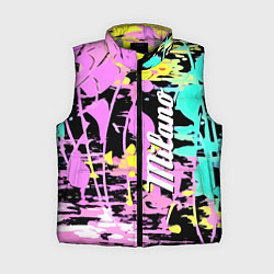 Женский жилет Color expressive abstraction - Milano, цвет: 3D-светло-серый