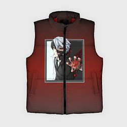 Женский жилет Аниме Токийский Гуль, цвет: 3D-красный
