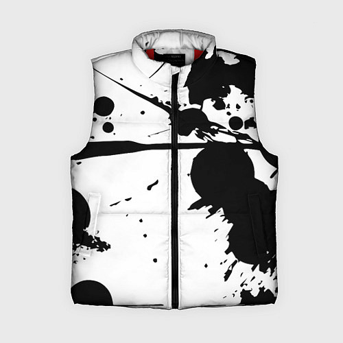 Женский жилет Art blots - vanguard / 3D-Красный – фото 1