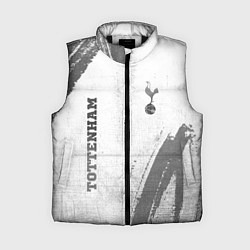 Женский жилет Tottenham - white gradient вертикально, цвет: 3D-черный