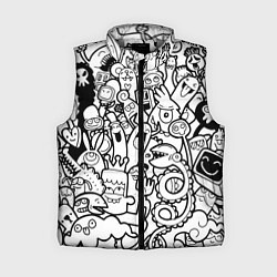 Женский жилет Каляки маляки, цвет: 3D-светло-серый