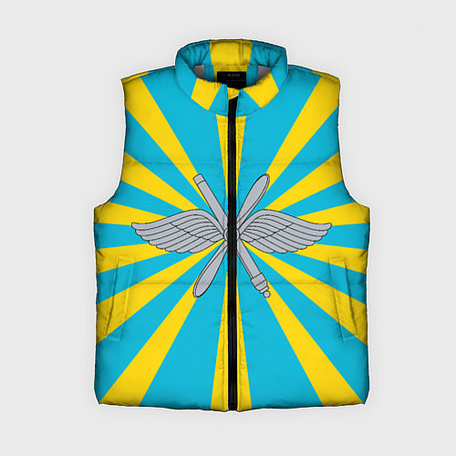 Женский жилет Военно-воздушные силы / 3D-Светло-серый – фото 1