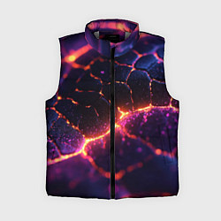 Женский жилет Текстура вулкана, цвет: 3D-светло-серый