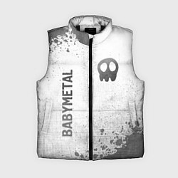 Женский жилет Babymetal - white gradient вертикально