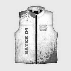 Женский жилет Bayer 04 - white gradient вертикально