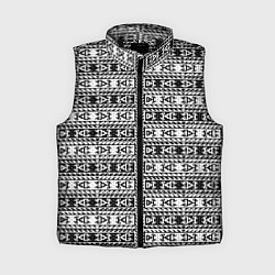 Женский жилет Барельеф, цвет: 3D-черный