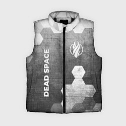 Женский жилет Dead Space - grey gradient вертикально