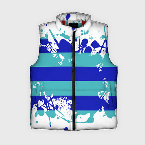 Женский жилет Капли краски / 3D-Красный – фото 1