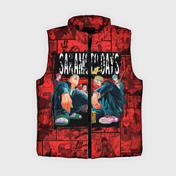 Женский жилет Дни сакамото герои