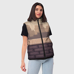 Женский жилет Смотровая площадка, цвет: 3D-черный — фото 2