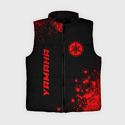 Женский жилет Yamaha - red gradient вертикально