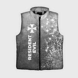 Женский жилет Resident Evil - grey gradient по-вертикали, цвет: 3D-черный