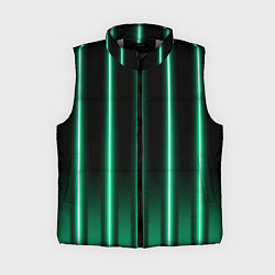 Женский жилет Neon turquoise, цвет: 3D-светло-серый