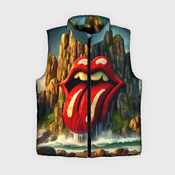 Женский жилет Rolling Stones - sea rocks