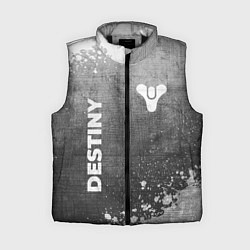 Женский жилет Destiny - grey gradient вертикально