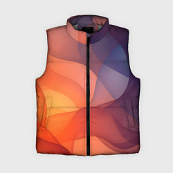 Женский жилет Летящая вуаль, цвет: 3D-светло-серый