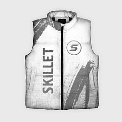 Женский жилет Skillet - white gradient вертикально