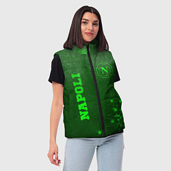 Женский жилет Napoli - green gradient вертикально, цвет: 3D-черный — фото 2