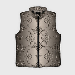 Женский жилет Узоры с градиентом, цвет: 3D-черный