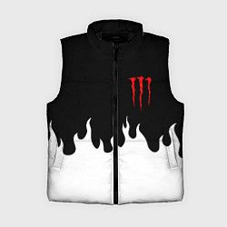 Женский жилет Monster energy red logo