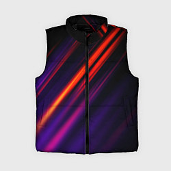 Женский жилет Multicolored, цвет: 3D-черный