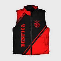 Женский жилет Benfica - red gradient вертикально