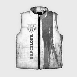 Женский жилет Barcelona - white gradient по-вертикали, цвет: 3D-черный