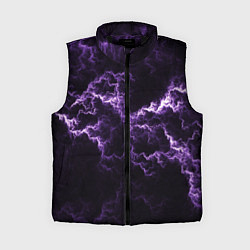 Женский жилет Lightning purple flicker