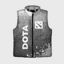 Женский жилет Dota - grey gradient вертикально, цвет: 3D-черный
