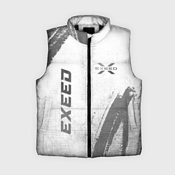 Женский жилет Exeed - white gradient вертикально, цвет: 3D-черный