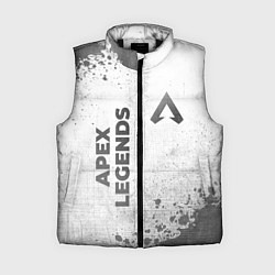 Женский жилет Apex Legends - white gradient вертикально