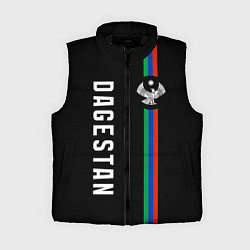 Женский жилет Республика - Дагестан, цвет: 3D-черный
