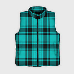 Женский жилет Checkered blue